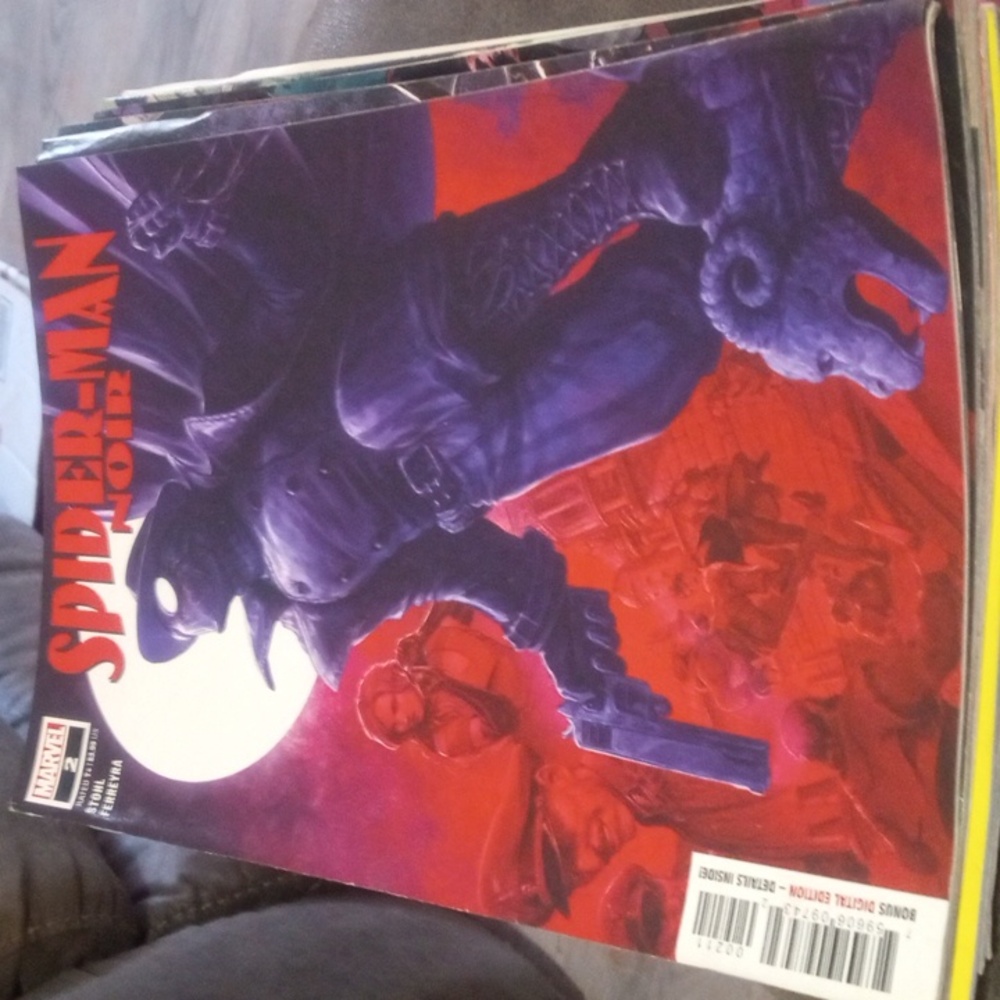 Spider-Man Noir #2 Rapoza Main Comic – January 1, 2020